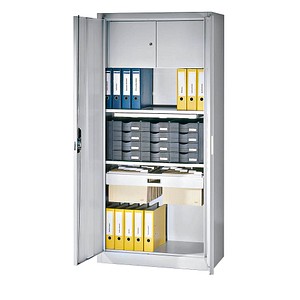 4064615188993 - Aktenschrank 9260-100 Stahl abschließbar 4 OH 93 x 195 x 40 cm lichtgrau 4064615188993 C+P-Möbel