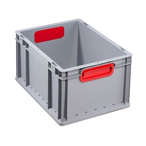 4005187567106 - Aufbewahrungsbox ProfiPlus 456710 208 Liter für A4 außen 400x300x220mm Kunststoff grau rot 4005187567106 Allit 4005187567106 - Aufbewahrungsbox ProfiPlus 456710 208 Liter für A4 außen 400x300x220mm Kunststoff grau rot 4005187567106 Allit