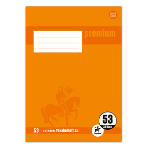 4006050102530 - Vokabelheft 734010253 Premium Lineatur 53 liniert A5 90g orange 32 Blatt 64 Seiten 4006050102530 Staufen 4006050102530 - Vokabelheft 734010253 Premium Lineatur 53 liniert A5 90g orange 32 Blatt 64 Seiten 4006050102530 Staufen