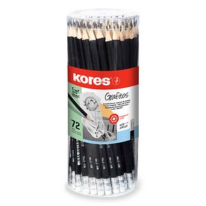 9023800926722 - Bleistift GRAFITOS Härtegrad HB sechseckig 72 St aus Lindenholz mit bruchsicherer Mine inkl Radiergummi am (BB92672)