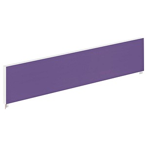 3660141254761 - Paperflow Tischtrennwand für Teamschreibtische Breite 1200 mm Bezug lila