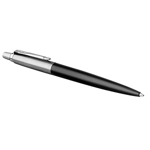Parker Jotter Kugelschreiber | Bond Street Black | Mittlere Spitze | Blaue Tinte | Geschenkbox