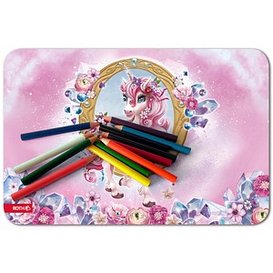 4028279801230 - ROTH Schreibtischunterlage Einhorn Beauty bunt Kunstleder 590 x 390 cm 1 St 4028279801230 - ROTH Schreibtischunterlage Einhorn Beauty bunt Kunstleder 590 x 390 cm 1 St