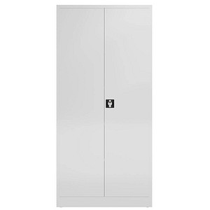 4061815855441 - Putzmittelschrank X-545547 signalweiß 920 x 420 x 1945 cm aufgebaut 4061815855441 LÜLLMANN