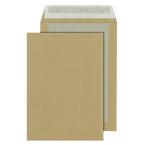 MailMedia Versandtaschen 30001497, C4, ohne Fenster, haftklebend, mit Papprückwand, 110g, braun 4018529017009 MailMedia 100 Stück