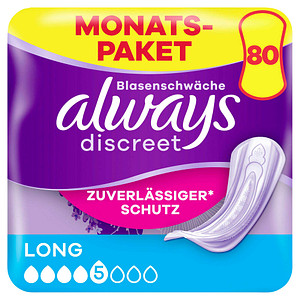 always Slipeinlagen discreet Long, 80 St.