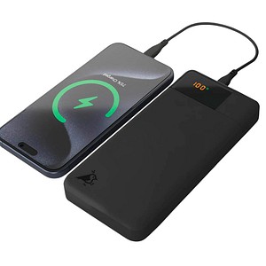 Aqiila® POWERBIRD B20+ Powerbank 20.000 mAh schwarz