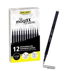 4014421401687 - magiXX Gelschreiberminen schwarz 07 mm 4014421401687 12 Stück