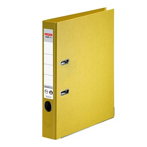 herlitz maX.file protect plus Ordner gelb Kunststoff 5,0 cm DIN A4
