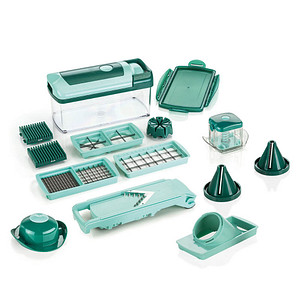 4023012337960 - 16 Küchenwerkzeug-Set Nicer Dicer Fusion Julietti 4023012337960 Genius