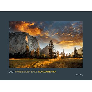 Monats-Wandkalender Farben der Erde: Nordamerika 2021