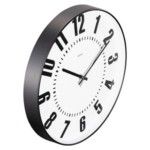 4047443517654 - Wanduhr Formentera weiß schwarz Kunststoff Ø 350 cm 4047443517654 Hama 4047443517654 - Wanduhr Formentera weiß schwarz Kunststoff Ø 350 cm 4047443517654 Hama