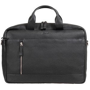Laptoptasche ROCCA Leder schwarz