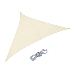 4052025887728 - Sonnensegel dreieckig beige 425 x 30 m 4052025887728 relaxdays 4052025887728 - Sonnensegel dreieckig beige 425 x 30 m 4052025887728 relaxdays