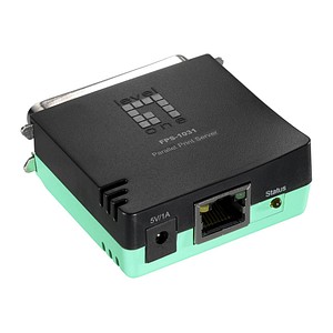 LevelOne FPS-1031 Print Server 1P1RJ45  Parallel Server, Black, Green, Activ ~E~ - Image 4
