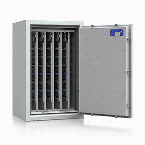 5901468350605 - Schlüsseltresor 15701101 safe4key 130kg lichtgrau mit Doppelbartschloss Stahlblech 5901468350605 15701101