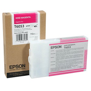 EPSON T6053 vivid magenta Tintenpatrone EPSON T6053 vivid magenta Tintenpatrone