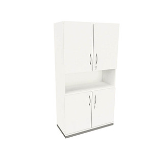 4260429769131 - Regalschrank Sidney 4260429769131 weiß 4 Fachböden 1000 cm 442 cm 4260429769131 - Regalschrank Sidney 4260429769131 weiß 4 Fachböden 1000 cm 442 cm