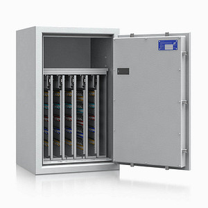 5901468350568 - Schlüsseltresor 15701002 safe4key 122kg lichtgrau mit Elektronikschloss Stahlblech 5901468350568 15701002