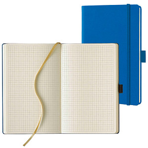 4041445005331 - Notizbuch Q25 25-914 Tucson blau A5 kariert 80g 120 Blatt   240 Seiten 4041445005331 Lediberg