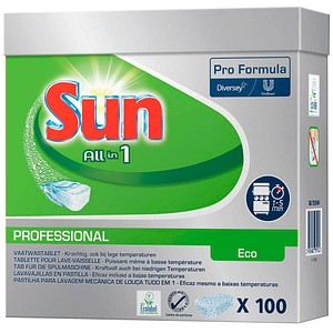 Sun PROFESSIONAL All in 1 Eco Spülmaschinentabs - 100 St.